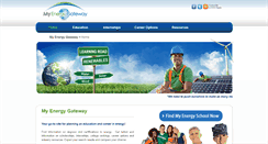 Desktop Screenshot of myenergygateway.org