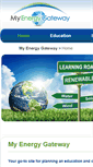 Mobile Screenshot of myenergygateway.org