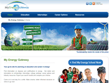 Tablet Screenshot of myenergygateway.org